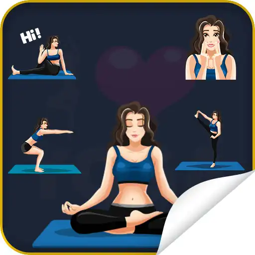 Play Yoga & Meditation Stickers For Whatsapp APK