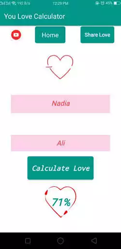 Play You Love Calculator  and enjoy You Love Calculator with UptoPlay