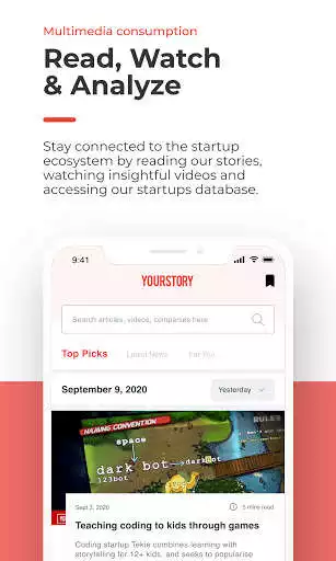 Play YourStory: Startup India News, Videos & Learning  and enjoy YourStory: Startup India News, Videos & Learning with UptoPlay