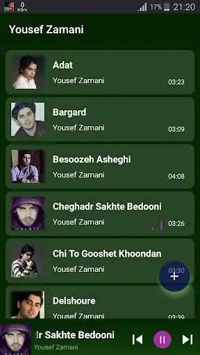 Play Yousef Zamani - songs offline  and enjoy Yousef Zamani - songs offline with UptoPlay