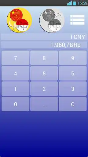 Play APK Yuan Indonesian rupiah  and enjoy Yuan Indonesian rupiah with UptoPlay com.currencyconverterapps.idrcny