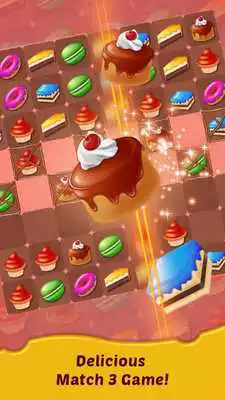 Play Yummy Cake Swap - Match 3 Game