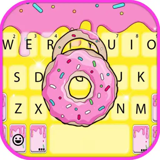 Play Yummy Donut Sprinkles Keyboard Theme APK