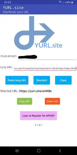 Play YURL - Shortener your web and get statistics! as an online game YURL - Shortener your web and get statistics! with UptoPlay