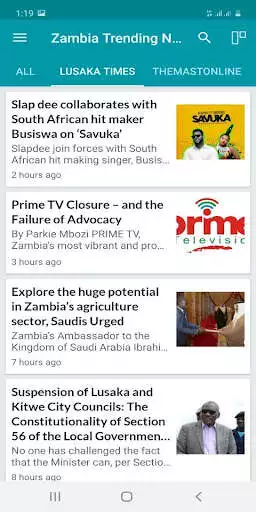 Play Zambia Trending News  and enjoy Zambia Trending News with UptoPlay