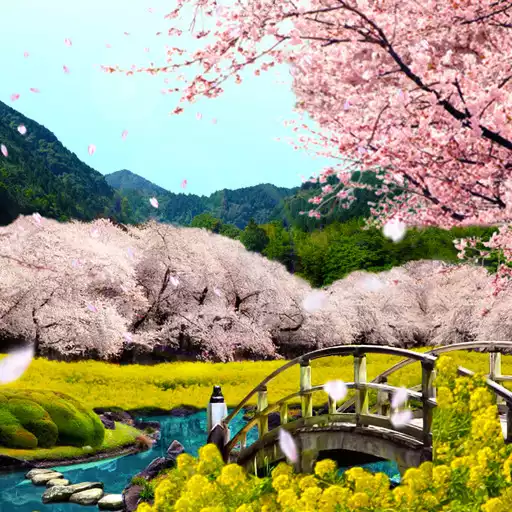 Run free android online ZEN Heavenly Blossoms Theme APK