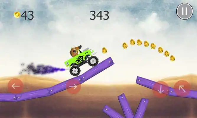 Play zig racing crazy and sharko hill