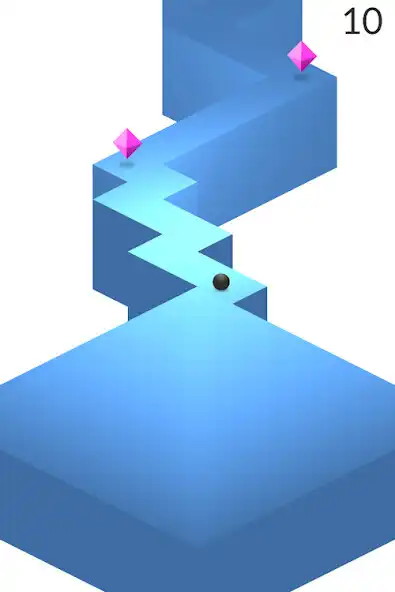 Play ZigZag Black ball as an online game ZigZag Black ball with UptoPlay