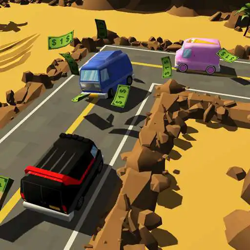 Play Zigzag crash racing APK