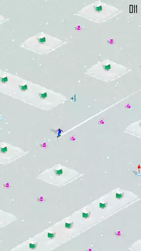 Play ZigZag Skiing as an online game ZigZag Skiing with UptoPlay