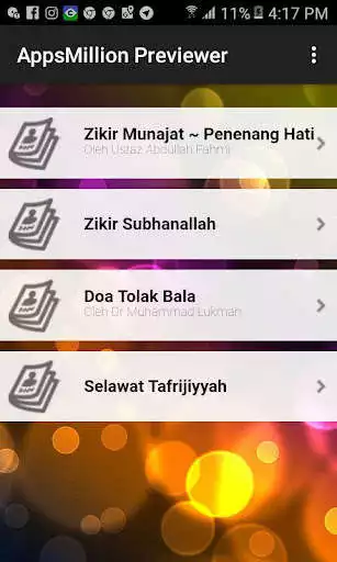 Play ZIKIR MUNAJAT ~ PENENANG HATI as an online game ZIKIR MUNAJAT ~ PENENANG HATI with UptoPlay