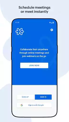 Play Zoho Meeting - Online Meetings  and enjoy Zoho Meeting - Online Meetings with UptoPlay