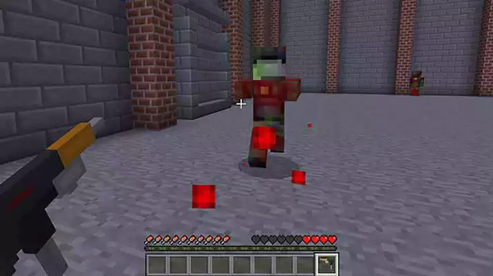 Play Zombie apocalypse mod for Minecraft PE