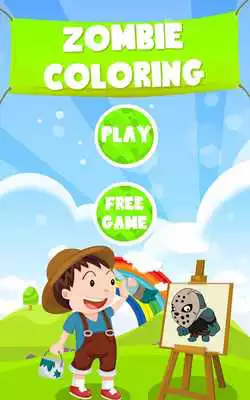 Play Zombie Coloring Game