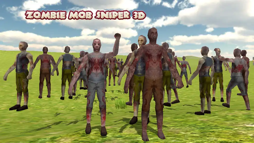 Play Zombie Mob Sniper 3D  and enjoy Zombie Mob Sniper 3D with UptoPlay