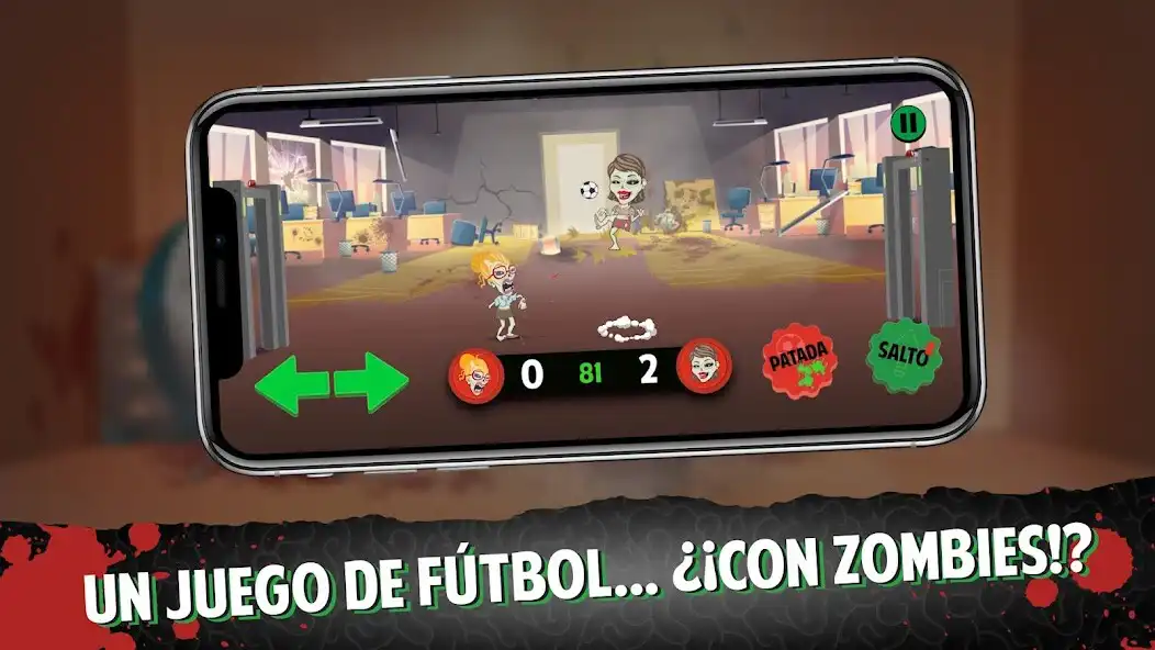 Play ZOMBIE OFFICE SOCCER  and enjoy ZOMBIE OFFICE SOCCER with UptoPlay