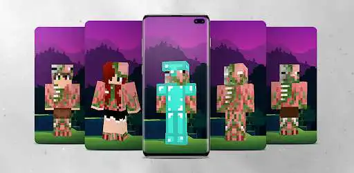 Play Zombie Pigman Minecraft Skins  and enjoy Zombie Pigman Minecraft Skins with UptoPlay