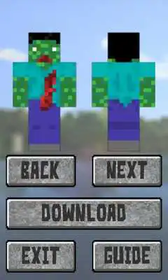 Play Zombie Skins For Minecraft: Pocket Edition