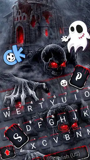 Play Zombie Skull Live Keyboard Background as an online game Zombie Skull Live Keyboard Background with UptoPlay