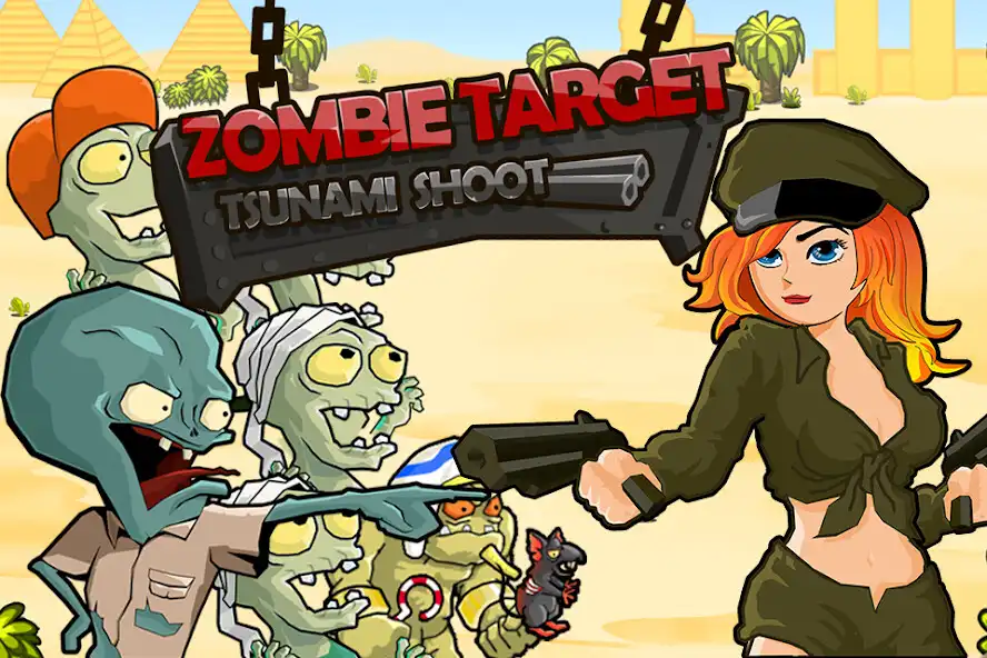 Play Zombie Target : Tsunami Shoot  and enjoy Zombie Target : Tsunami Shoot with UptoPlay