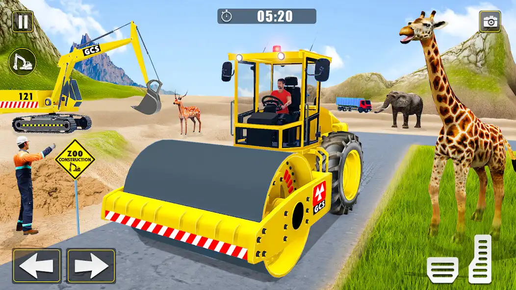 Play Zoo Construction Simulator 3D  and enjoy Zoo Construction Simulator 3D with UptoPlay