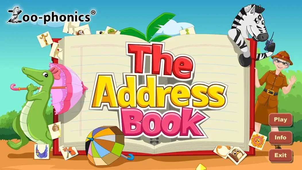 Play Zoo-phonics 1. The Address Book  and enjoy Zoo-phonics 1. The Address Book with UptoPlay