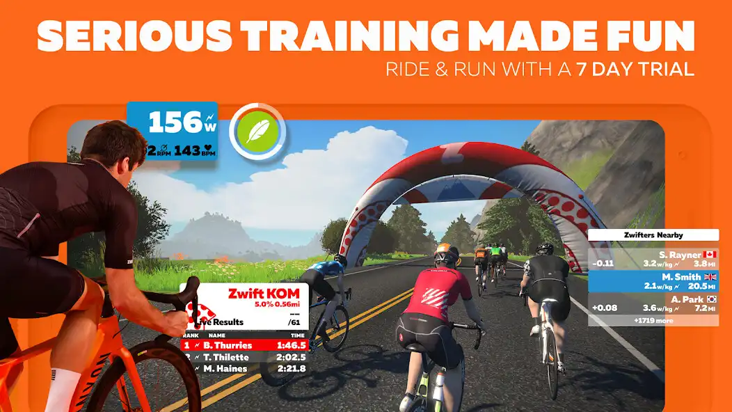 Play Zwift  and enjoy Zwift with UptoPlay